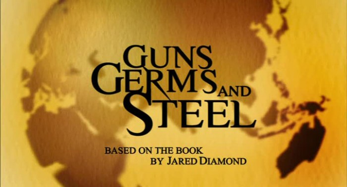 Guns germs and steel answers episode 2