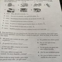 Realidades 1 capitulo 2b answers page 40