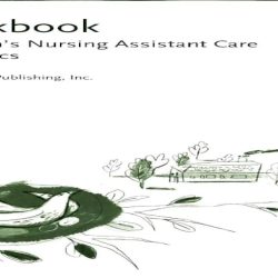 Workbook hartman's nursing assistant care