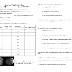 Bill nye and gravity worksheet answers